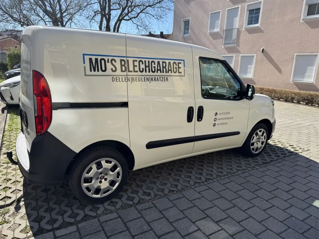 Fertiges Ergebnis einer lackschadenfreien Reparatur